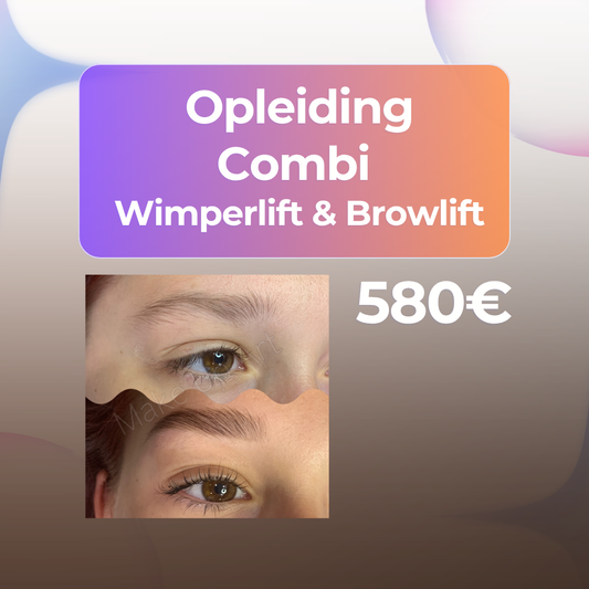 OPLEIDING Combi wimperlift & browlift