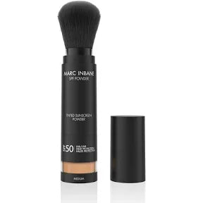 Tinted SPF50 Powder brush Marc Inbane