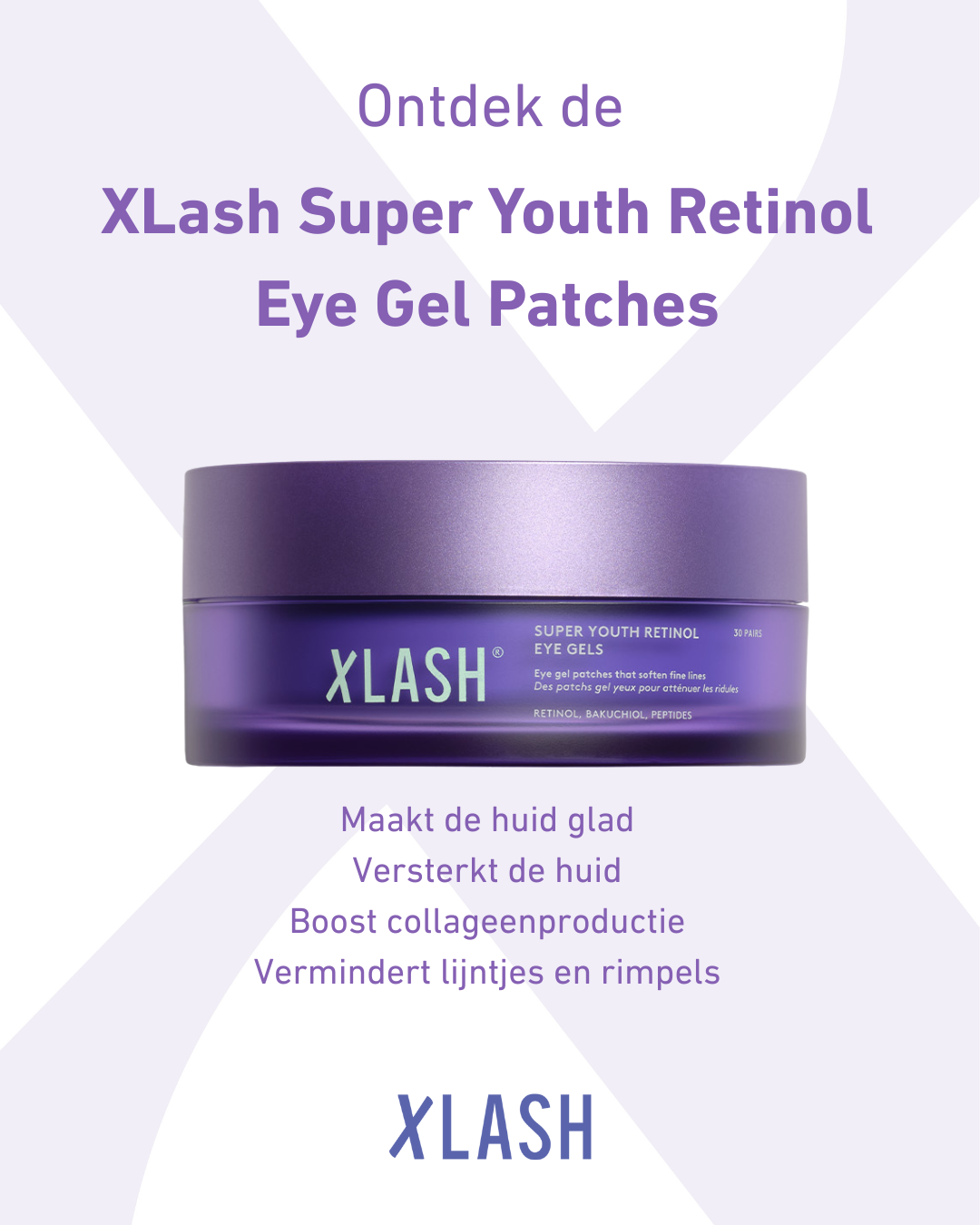 XLash Super Youth Retinol Eye Gel Patches